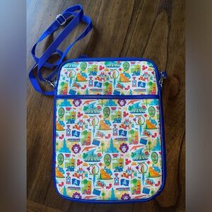 🏰 Disneyland Padded Tablet Crossbody Bag